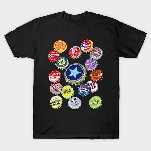 Pocket Full of Caps T-Shirt by StudioPM71